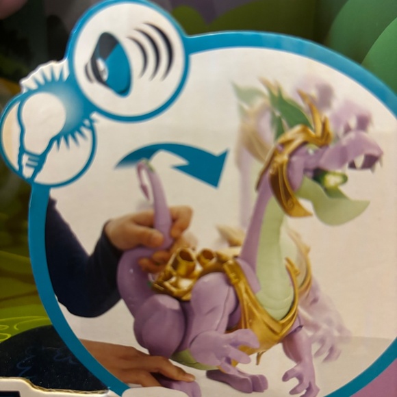 SALE!! Spike the Dragon Large & Small 2 Figure Set MLP Guardians of Harmony - Picture 5 of 7